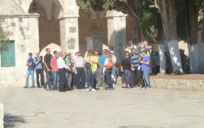 صور..مجندات يقتحمن ويدنّسن المسجد الأقصى