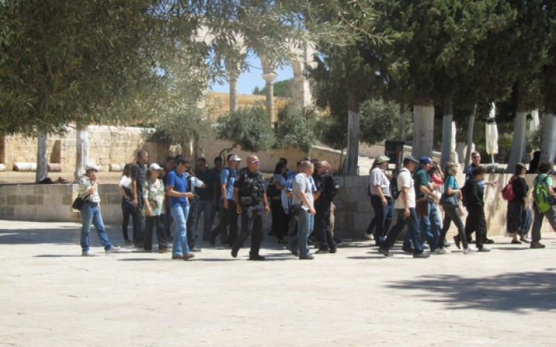 صور..مجندات يقتحمن ويدنّسن المسجد الأقصى