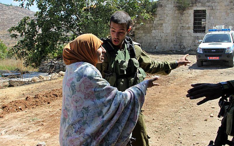 صور..المغتصبون يهاجمون سكان قرية اللبن