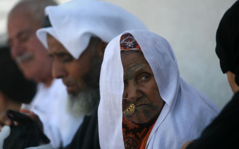 صور: معاناة المواطنين الغزيين على معبر رفح