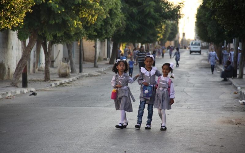 صور: بدء العام الدراسي الجديد