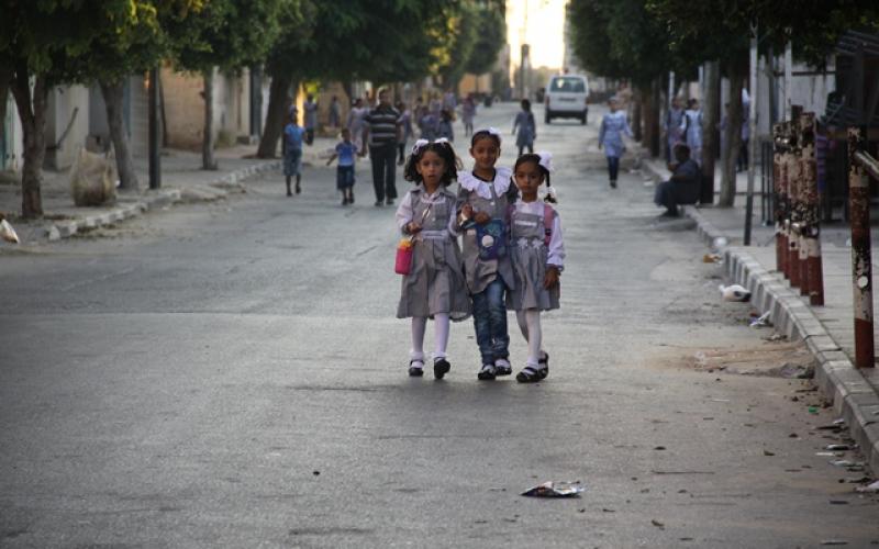 صور: بدء العام الدراسي الجديد