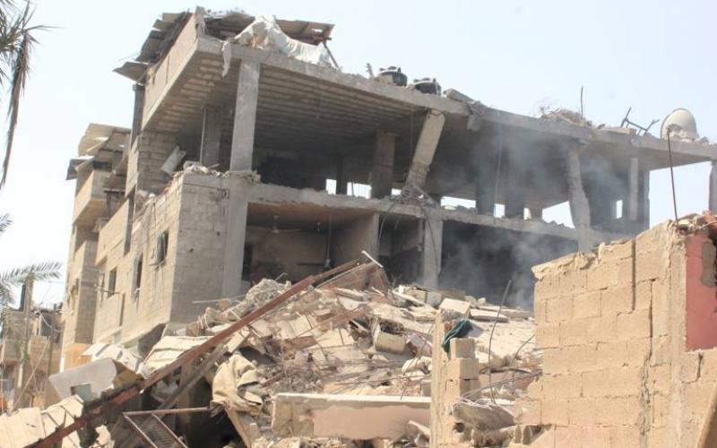 صور: بيت حانون بعد 36 يوم من العداون