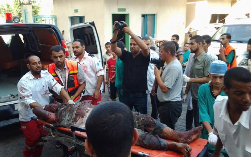 صور: آثار استهداف منزل عائلة حسونة ب‏رفح‬