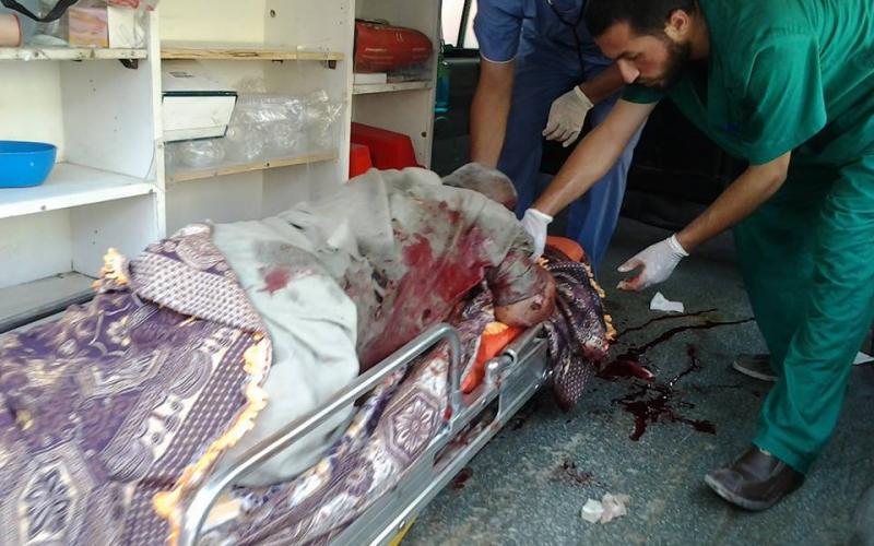 صور: 7 شهداء بحي الجنينة برفح جنوب القطاع
