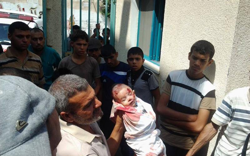 صور: 7 شهداء بحي الجنينة برفح جنوب القطاع