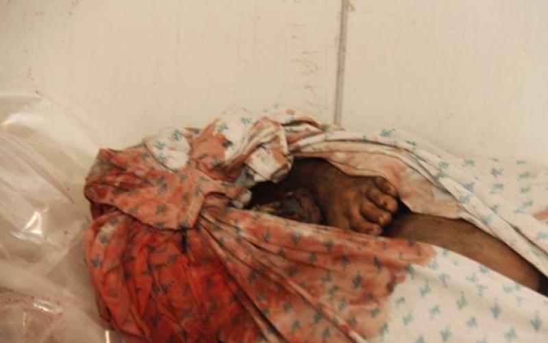 صور: شهداء رفح بثلاجات الخضار والبوظة