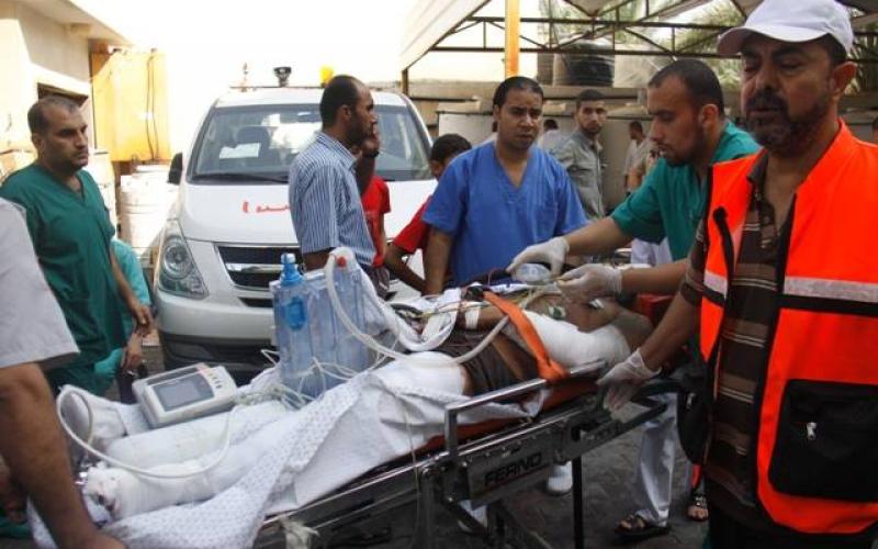 صور: شهداء رفح بثلاجات الخضار والبوظة