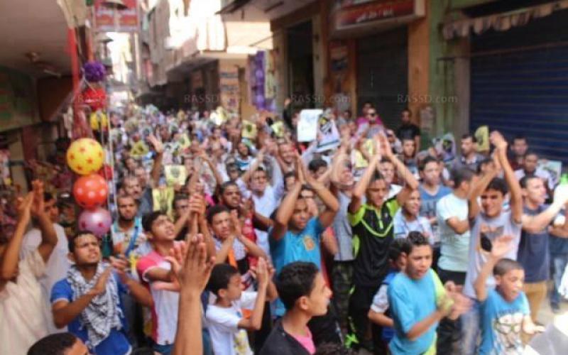 صور: القليوبية في مصر تتضامن مع غزة