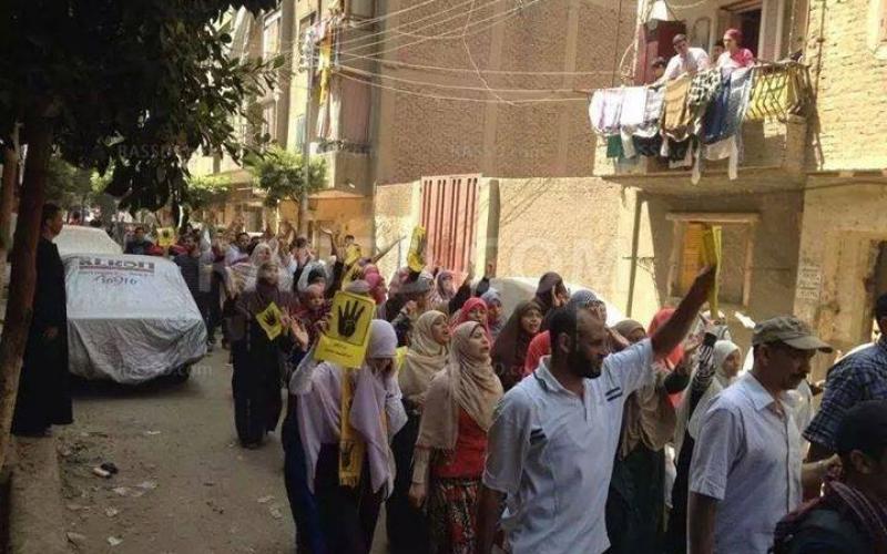 صور: القليوبية في مصر تتضامن مع غزة