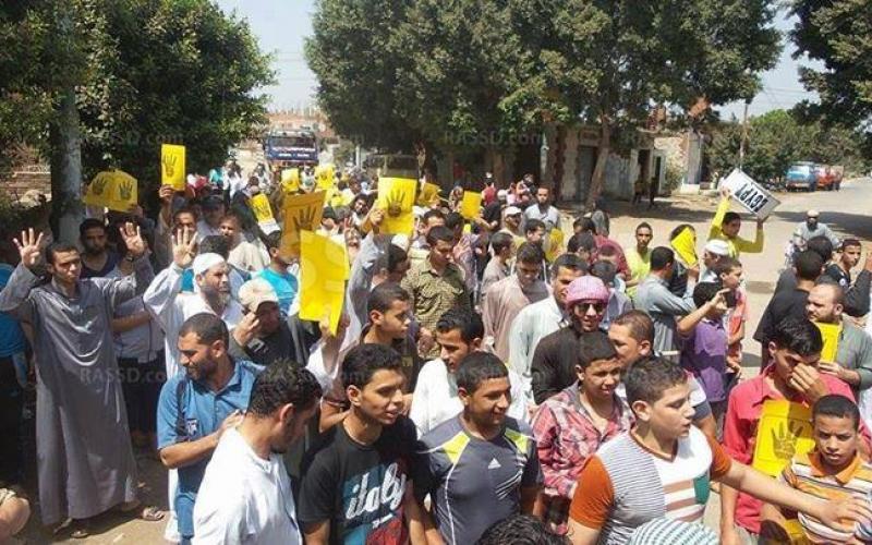 صور: القليوبية في مصر تتضامن مع غزة