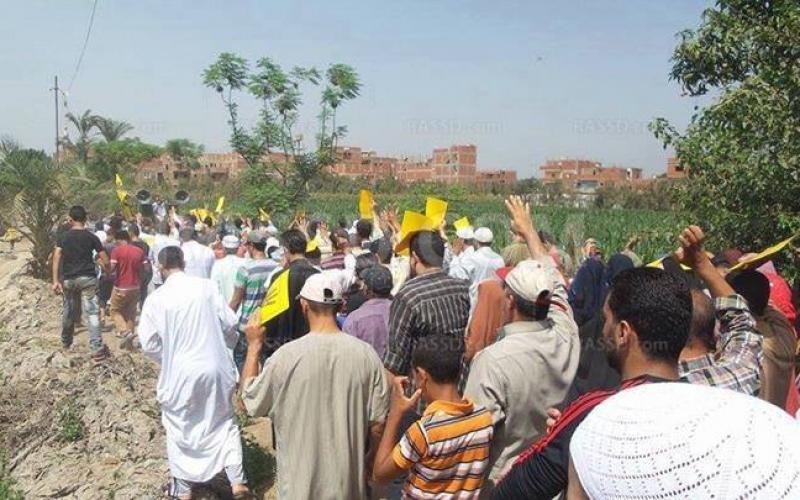 صور: القليوبية في مصر تتضامن مع غزة