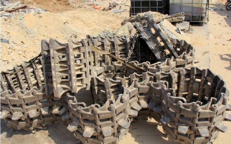صور: تدمير احدى الآليات شرق حي التفاح