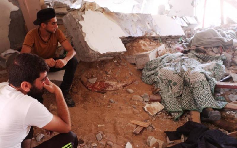صور:انتشال جثامين عدد من شهداء الشجاعية