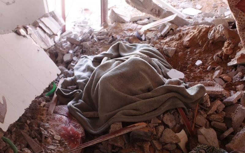 صور:انتشال جثامين عدد من شهداء الشجاعية