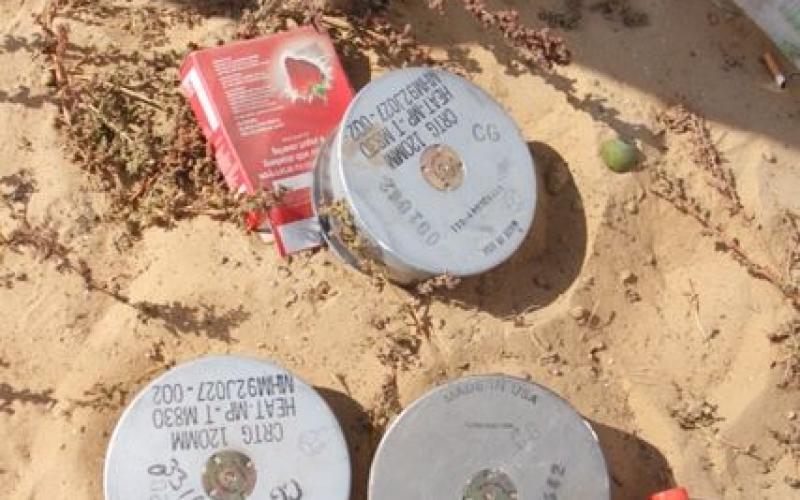 صور: مخلفات الاحتلال برفح جنوب القطاع