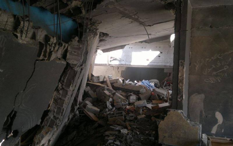 صور: دمار عائلة البيومي وسط القطاع