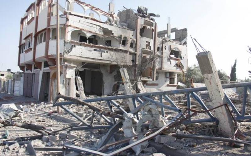 صور: الدمار في بلدية الشوكة شرق رفح