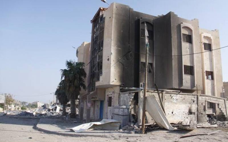 صور: الدمار في بلدية الشوكة شرق رفح