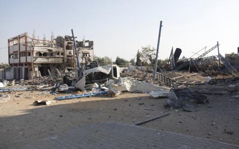 صور: الدمار في بلدية الشوكة شرق رفح