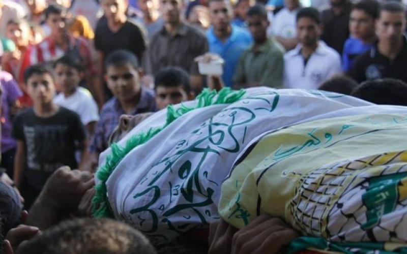 صور: تشييع الشهيد "فرحات" برفح