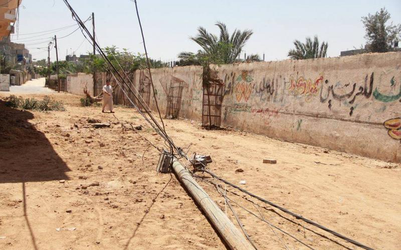 صور: آثار القصف الإسرائيلي على المغازي