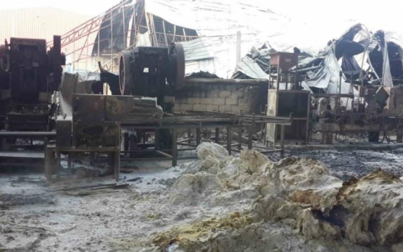 بالصور: أكثر من 195 منشأة صناعية دمرت بغزة