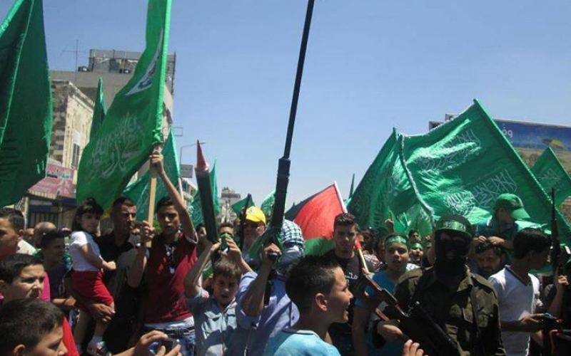 صور: مسيرة حماس في نابلس دعمًا للمقاومة