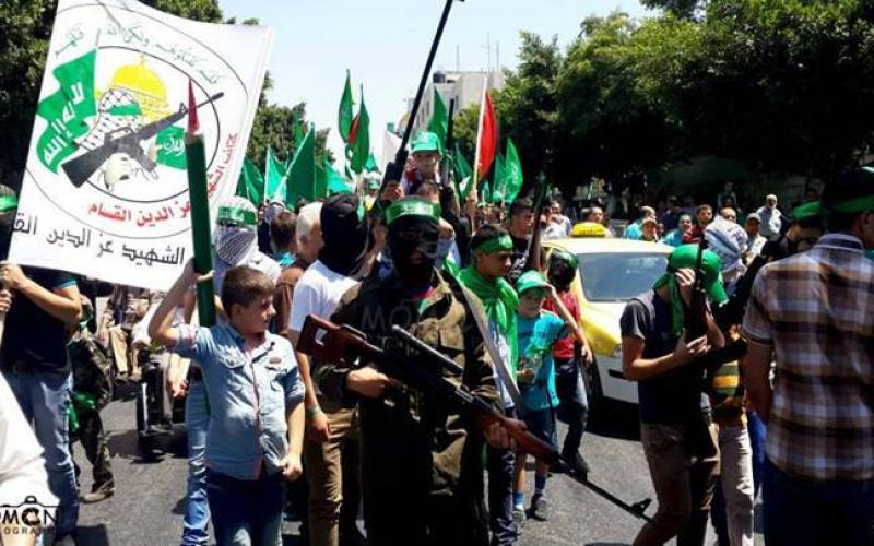 صور: مسيرة حماس في نابلس دعمًا للمقاومة