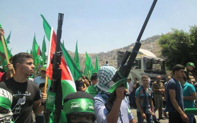 صور: مسيرة حماس في نابلس دعمًا للمقاومة