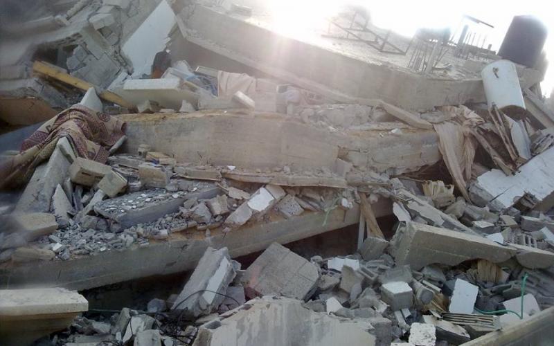 صور: دمار المنازل في المغراقة