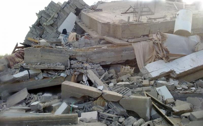صور: دمار المنازل في المغراقة