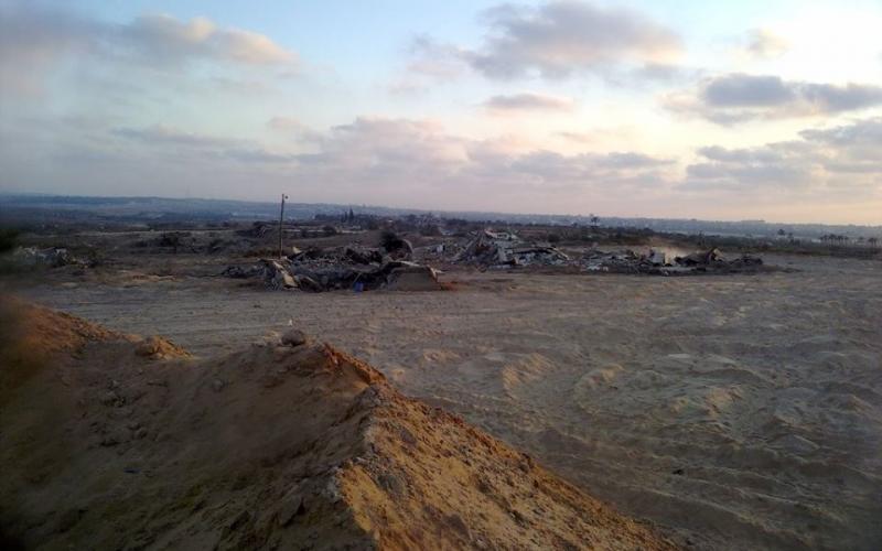 صور: دمار المنازل في المغراقة