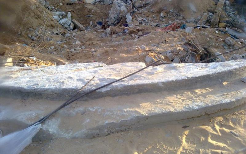 صور: دمار المنازل في المغراقة