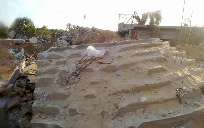صور: دمار المنازل في المغراقة
