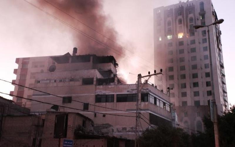 صور: قصف الاحتلال مصنع حبوش للصابون