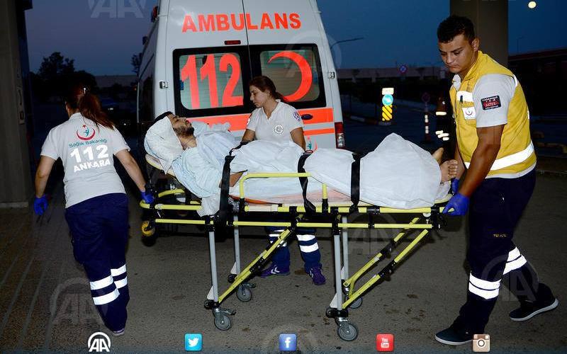 صور: جرحى غزة يصلون تركيا لتلقي العلاج