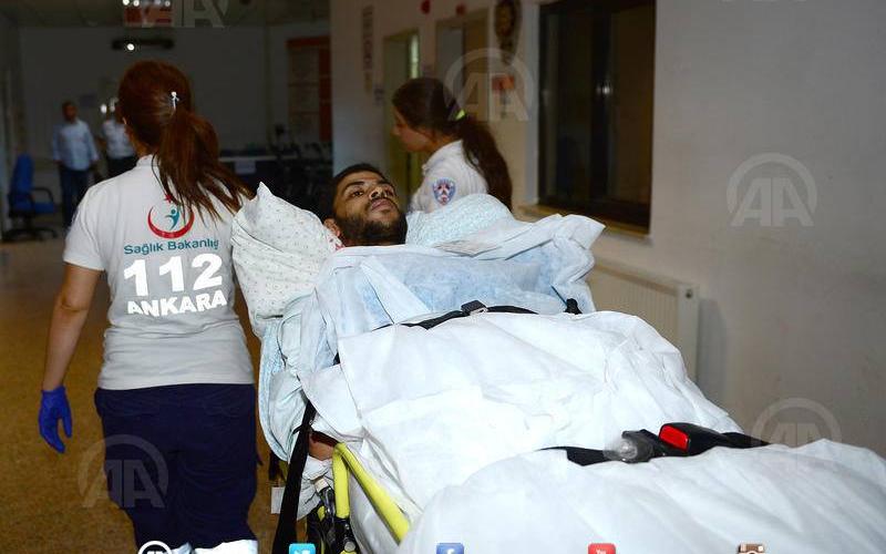 صور: جرحى غزة يصلون تركيا لتلقي العلاج