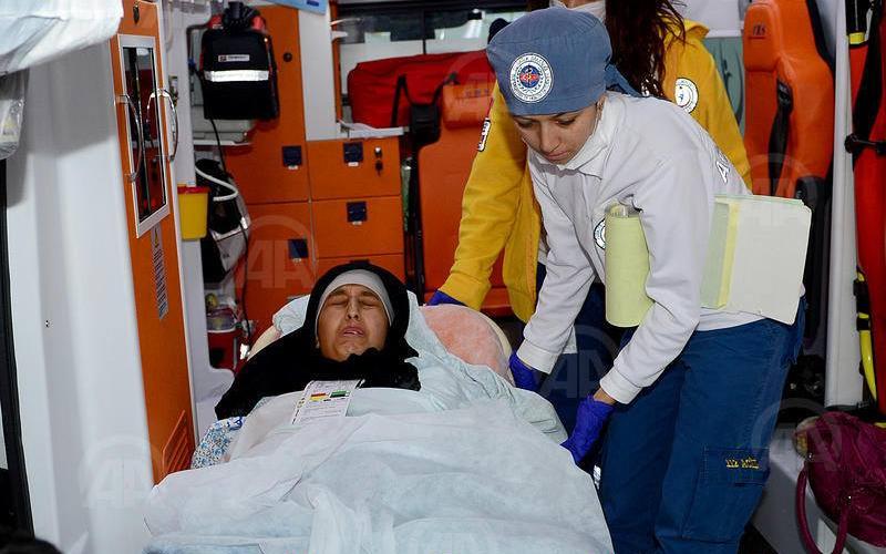 صور: جرحى غزة يصلون تركيا لتلقي العلاج