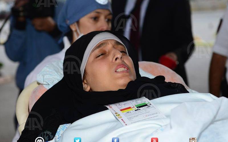 صور: جرحى غزة يصلون تركيا لتلقي العلاج