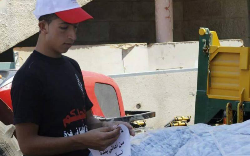 صور: "حملة لأجلكم" من بلدة تقوع جنوب بيت لحم