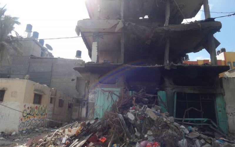 صور: دمار المنازل بفعل العدوان الإسرائيلي بالبريج