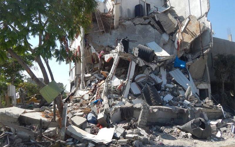 صور: دمار المنازل بفعل العدوان الإسرائيلي بالبريج