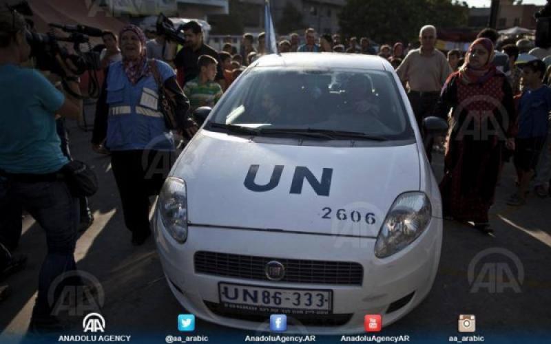 صور: حفل زفاف في مركز للإيواء بغزة