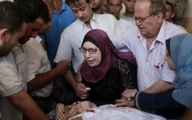 صور: تشييع جثمان المصور "أبو عفش"