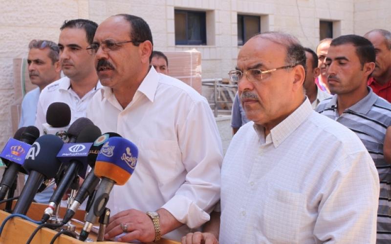 صور: وصول القافلة الطبية الأردنية لغزة
