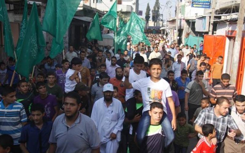 صور: حماس تنظم مسيرة برفح دعماً للمقاومة