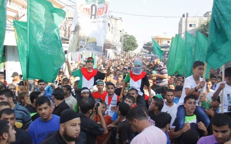 صور: حماس تنظم مسيرة برفح دعماً للمقاومة