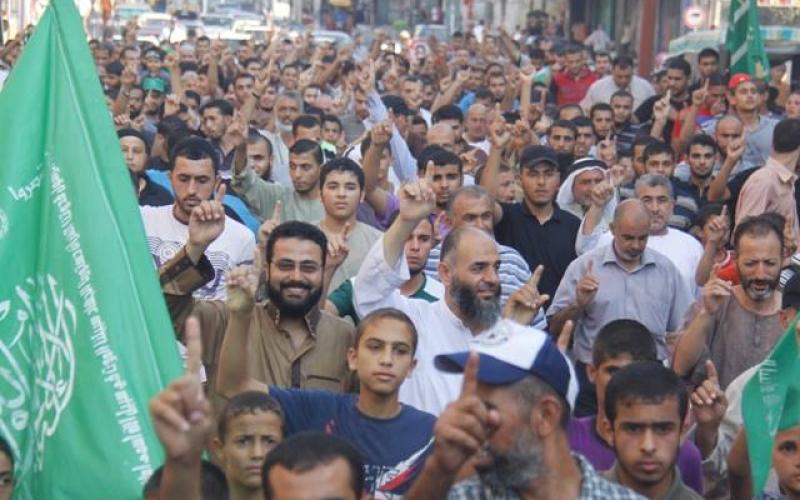 صور: حماس تنظم مسيرة برفح دعماً للمقاومة