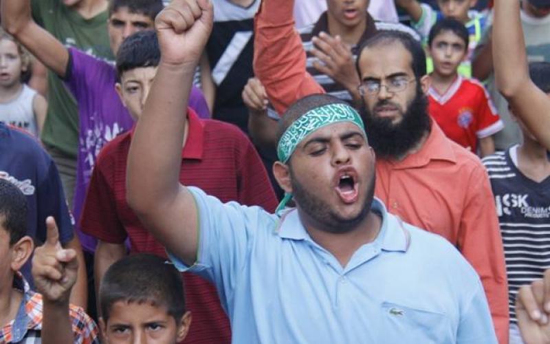 صور: حماس تنظم مسيرة برفح دعماً للمقاومة